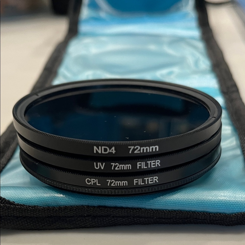 72mm ND4 UV CPL Filter Set